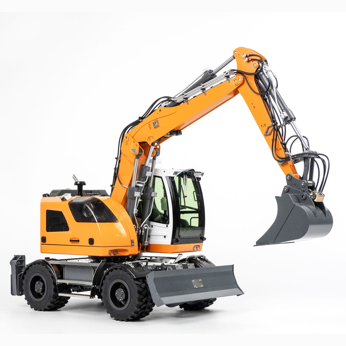 Kudon CUT-914-LS Wheeled Hydraulic RC Excavator