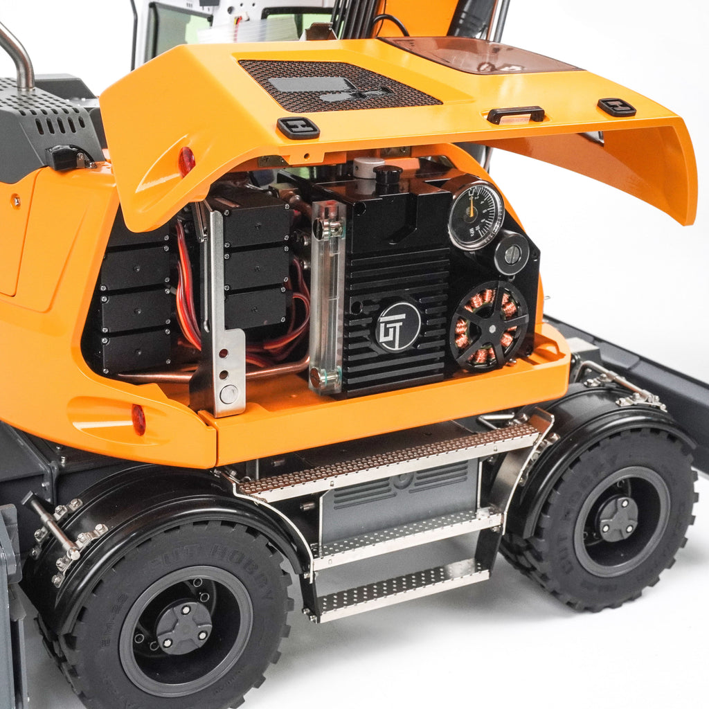 Kudon CUT-914-LS Wheeled Hydraulic RC Excavator