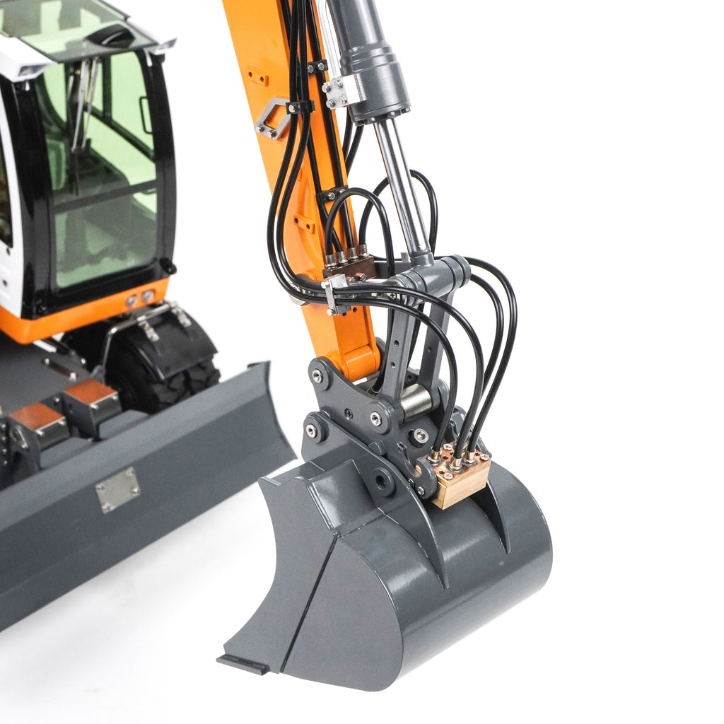 Kudon CUT-914-LS Wheeled Hydraulic RC Excavator