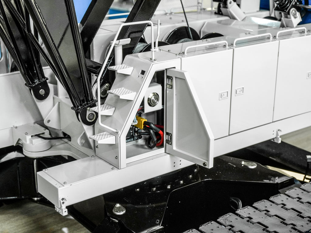 Kudon C1200 Tracked Lattice Boom Hydraulic RC Crane