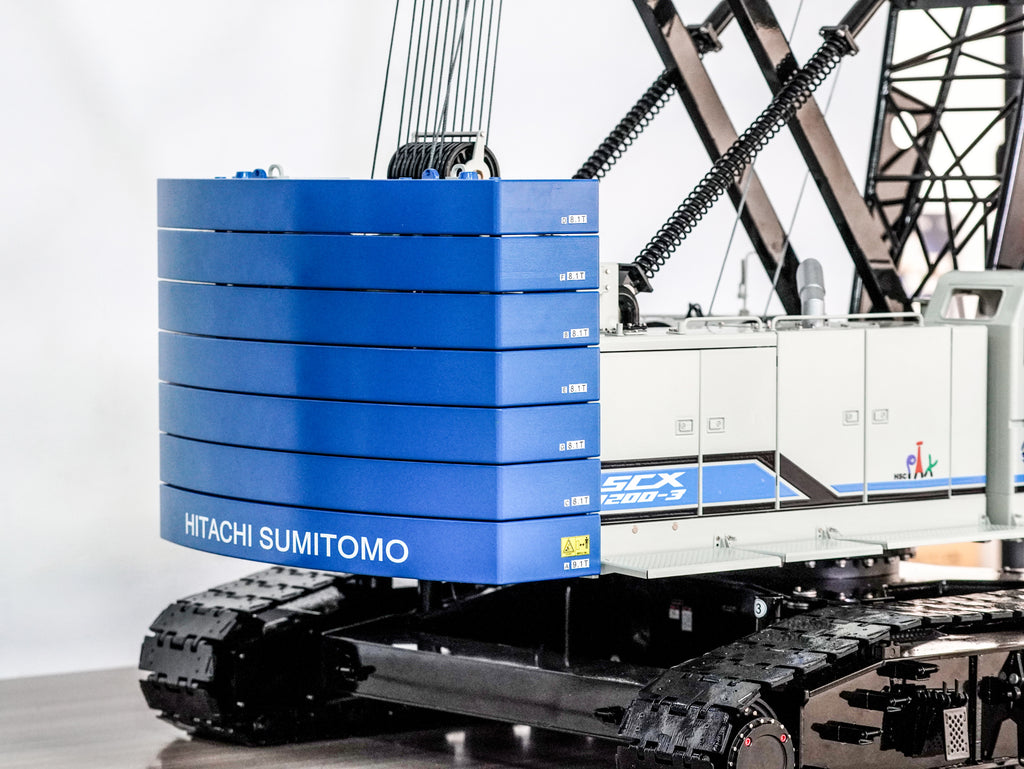 Kudon C1200 Tracked Lattice Boom Hydraulic RC Crane