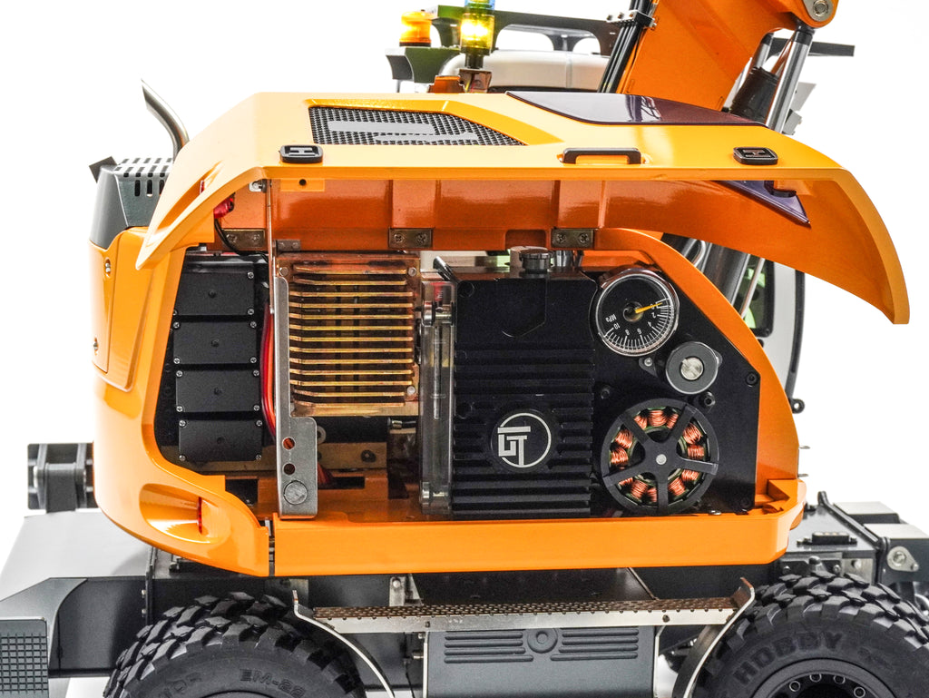 Kudon CUT-914-LS Wheeled Hydraulic RC Excavator