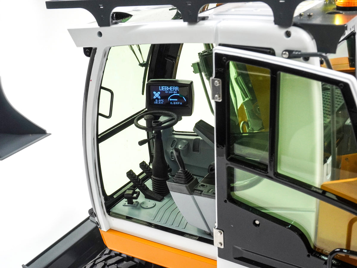 Kudon CUT-914-LS Wheeled Hydraulic RC Excavator
