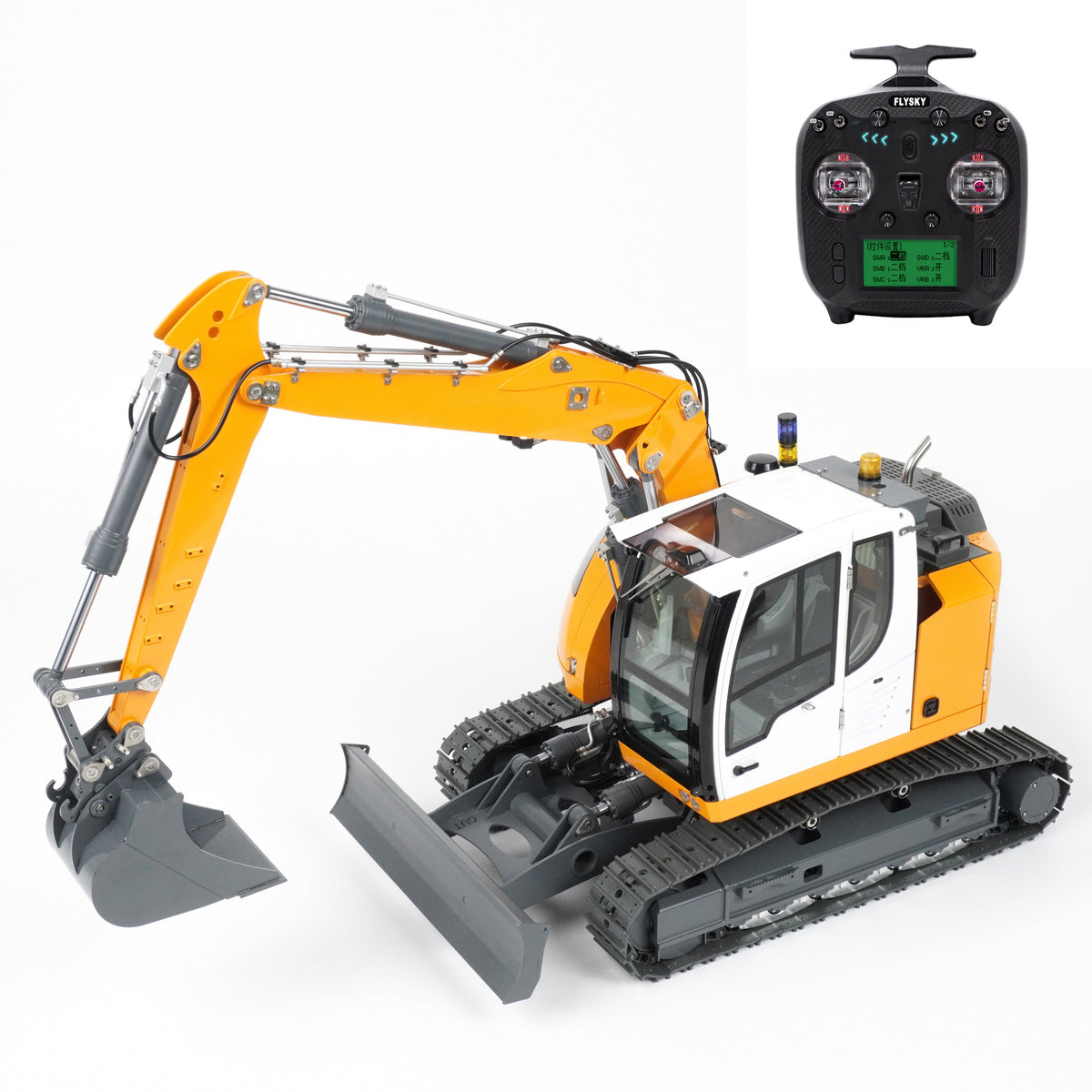 Kudon CUT-914 Tracked Hydraulic RC Zero-Tail Excavator
